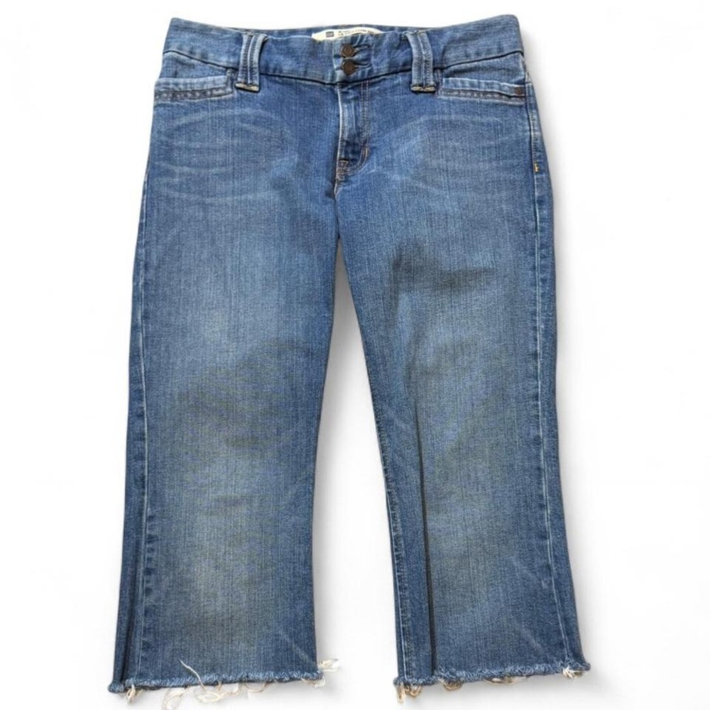 Y2K Gap Curvy‎ Ultra Low Rise Cropped Jeans